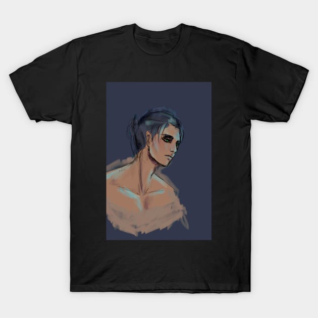 blue eren T-Shirt by NONAMEKOKO